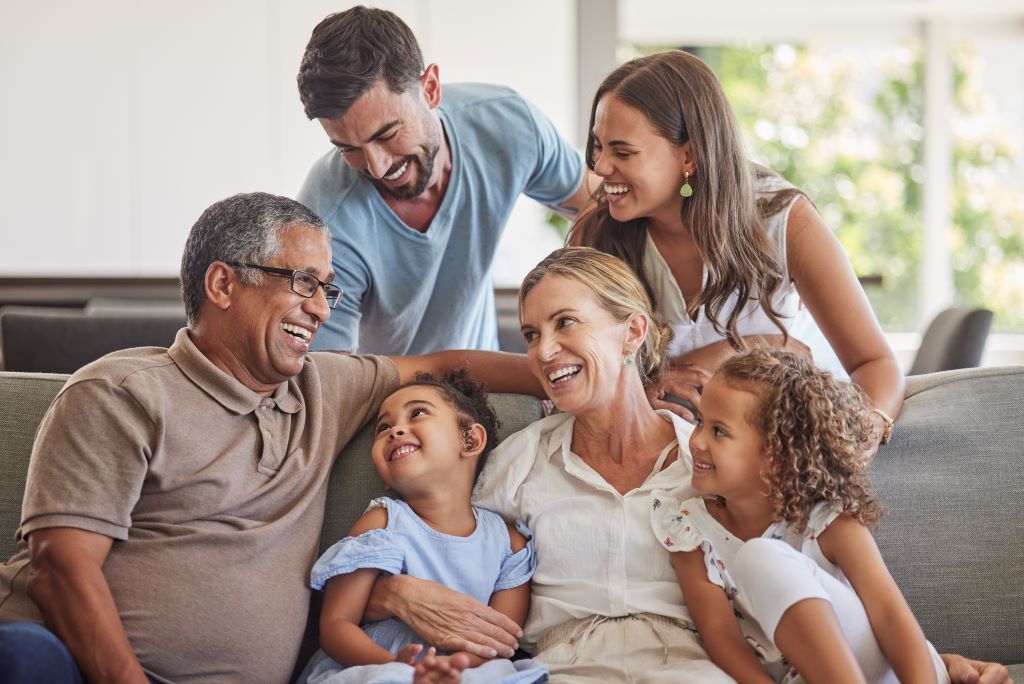 A family enjoying time together, reflecting the peace of mind that comes from thoughtful estate planning and long-term preparation.