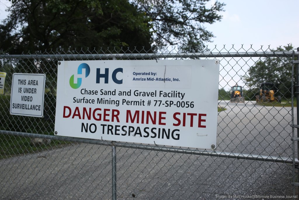 A sand and gravel mine in Middle RIver is set to become an 